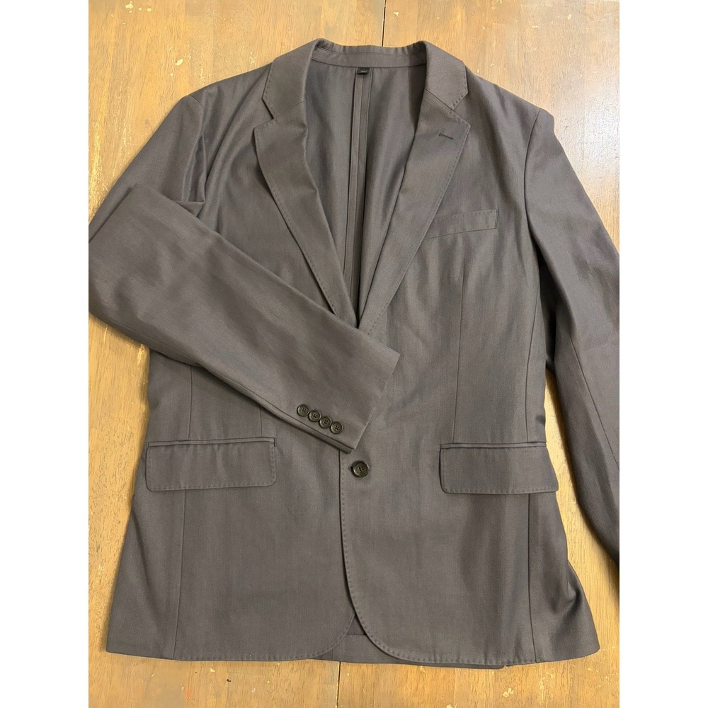 J Crew Blazer Mens 41R Ludlow American Woolen Company Sport Coat Jacket Gray